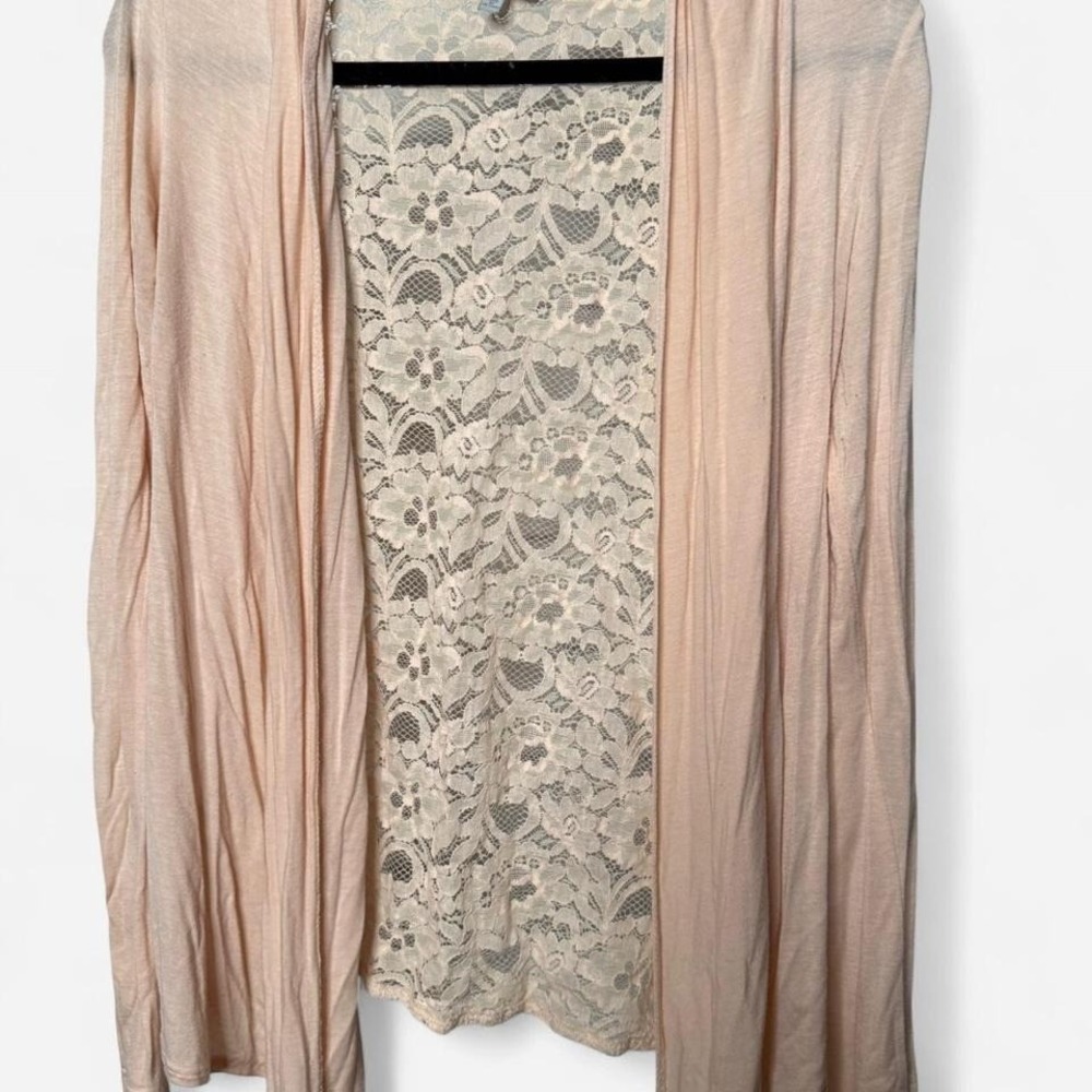 Medium Light Pink Cardigan, Charlotte Russe